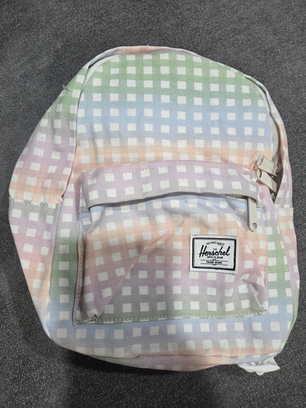 Herschel Classic Mini 9L Backpack Pastel Plaid One Size Cloth New